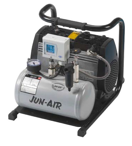 Compresseur à piston oscillant - OF302V-4B - JUN-AIR - d'air / à moteur électrique / portable