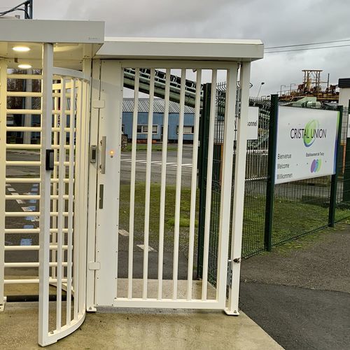 Porte battante - PB-AF - Ollagnier SCA - piétonne / en acier inoxydable / en acier