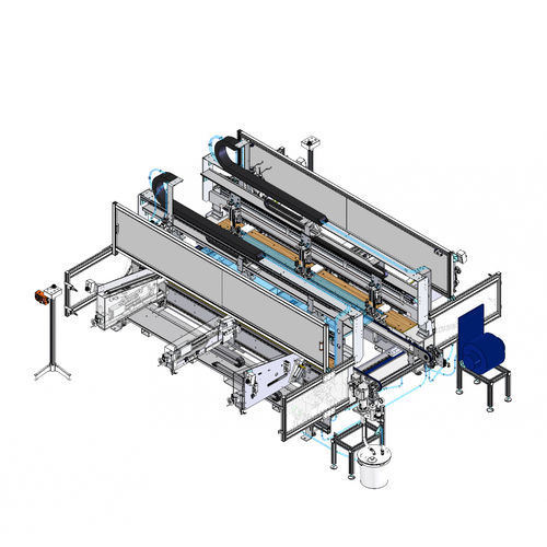 Machine d'assemblage semi-automatique - AM1 - Panotec - de portes et fenêtres / pour meuble