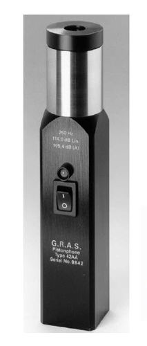 Pistonphone - 114 dB, 250 Hz, class 1 | 42AA - G.R.A.S. Sound & Vibration