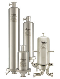 Carter de filtre à cartouche - 26 series - MKS Instruments - pour liquide / en acier inoxydable
