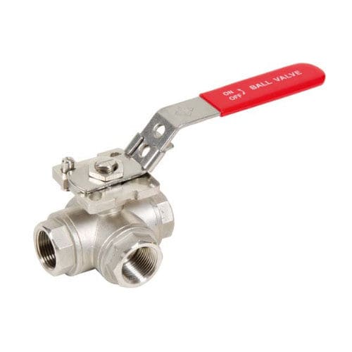 Vanne à boisseau sphérique - 780 series - SFERACO - à levier / hydraulique / de distribution