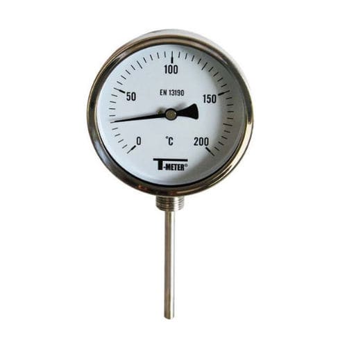 Thermomètre bimétallique - 1680 series - SFERACO - à cadran / à insertion / à visser