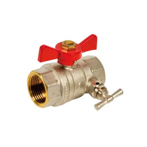Vanne à boisseau sphérique - 530 series - SFERACO - manuelle / de distribution / pour l'eau