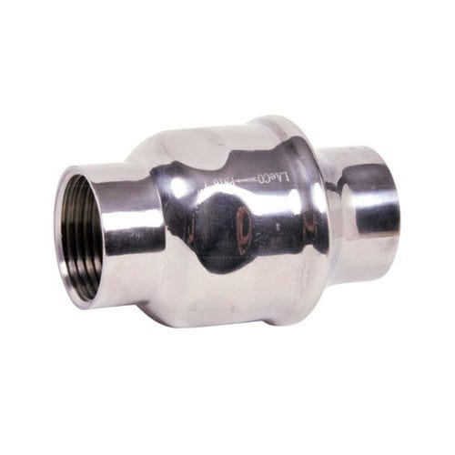 Clapet anti-retour à disque - 327 series - SFERACO - pour air comprimé / femelle-femelle / pour l'industrie chimique