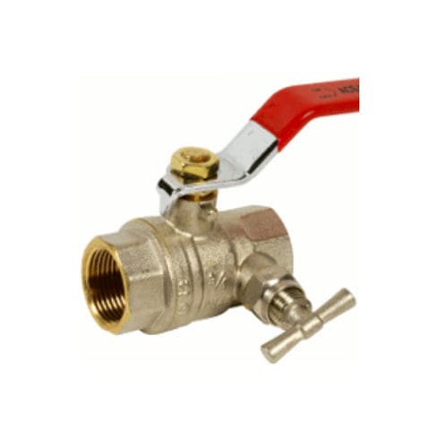 Vanne à boisseau sphérique - 510 series - SFERACO - à levier / de distribution / pour l'eau