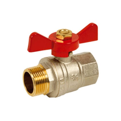 Vanne à boisseau sphérique - 570 series - SFERACO - manuelle / de distribution / pour l'eau