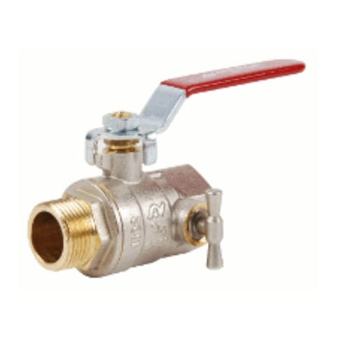 Vanne à boisseau sphérique - 547 series - SFERACO - à levier / de distribution / pour l'eau