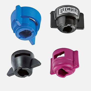 Capuchon à baïonnette - Lechler - press-fit / rond / en plastique