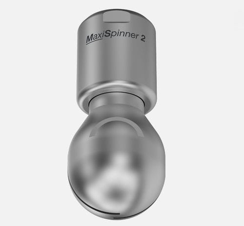 Buse pour eau - MaxiSpinner 2 - Lechler - de nettoyage / en inox / haute température