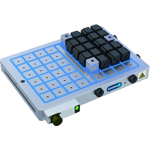 Plateau magnétique rectangulaire - MAGNOS MFRS - SCHUNK SE & Co. KG - pour fraisage / pour centre d'usinage / pour machines