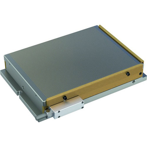 Plateau magnétique électropermanent - MAGNOS MSC-PM62F - SCHUNK SE & Co. KG - rectangulaire / pour rectification / pour fraisage