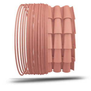 Filament PLA pour imprimante 3D - CLAY - TreedFilaments - 1,75 mm / 2,85 mm / rose