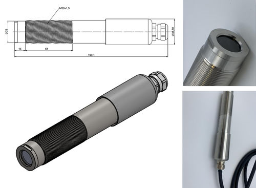 Pyromètre sans affichage - CT09WT - HEITRONICS Infrarot Messtechnik GmbH - °C / K / °F