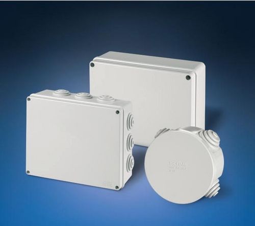 Boîte de dérivation en saillie - SCABOX series - SCAME PARRE S.p.A. - sans halogène / résistante aux intempéries / en thermoplastique