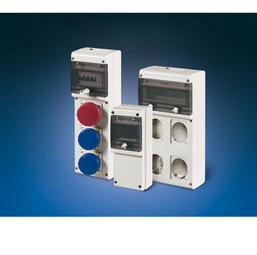 Coffret électrique pour chantier - BLOCK series - SCAME PARRE S.p.A. - de distribution / équipé / en plastique
