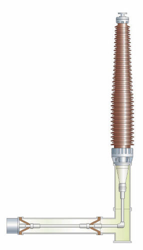 Traversée pour transformateur d'huile - 145 - 550 kV | EGA - Trench Group