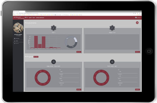 Plateforme web de supervision - METROLOGY GATE - LK Metrology Systems - industrielle / temps réel