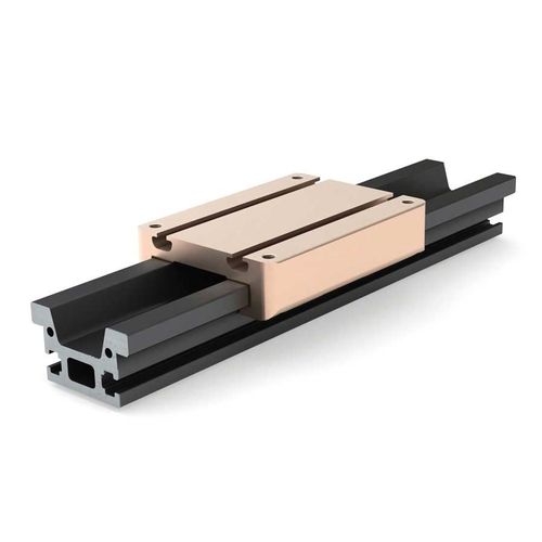 Guide linéaire à patin - UGT series  - PBC Linear - compact / large / de précision