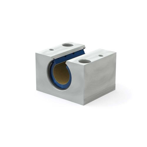 Bloc palier ouvert - PMN series - PBC Linear - linéaire / à semelle / en aluminium