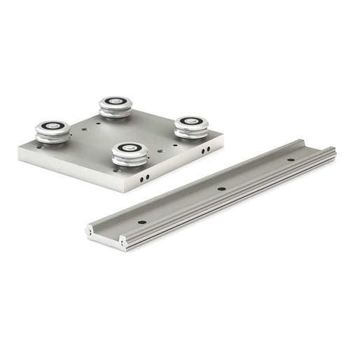 Guide linéaire à rouleaux - RRL series - PBC Linear - à patin / compact / extra-plat