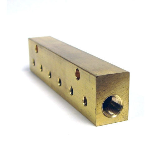 Manifold en laiton - 6-24-M2 - Bimba - 6 voies / pour gaz / hydraulique