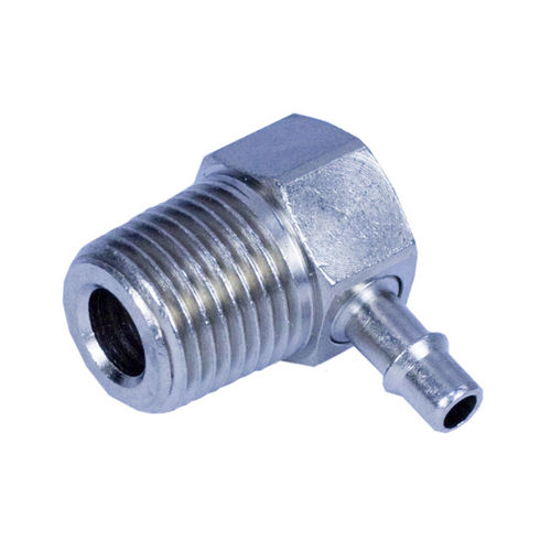 Raccord coudé - ELB series - Bimba - hydraulique / à visser / en laiton nickelé