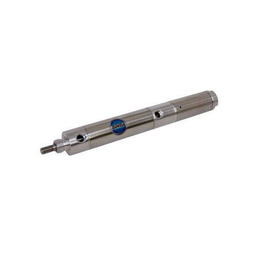 Vérin pneumatique - 040.011/0.011-D - Bimba - en acier inoxydable / standard / double