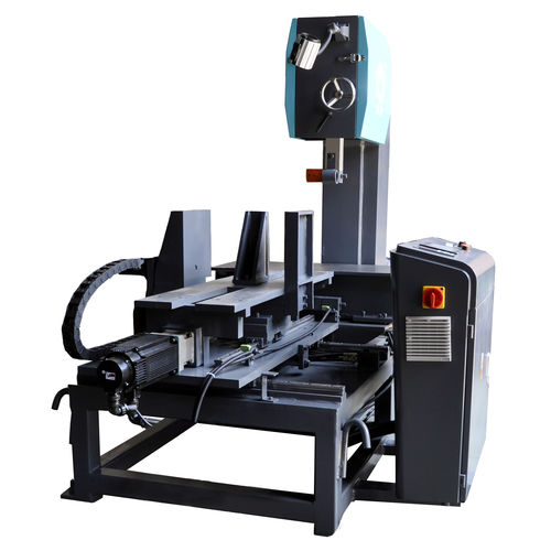 Scie à ruban - GZ5250SG - Zhejiang Weiye Sawing Machine Co., Ltd - verticale / pour graphite / à table mobile