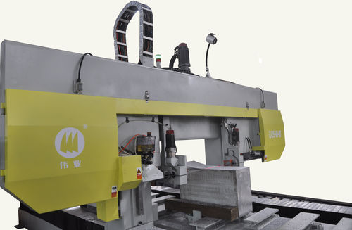 Scie à ruban - GZ4255T - Zhejiang Weiye Sawing Machine Co., Ltd - horizontale / pour aluminium / pour matériaux non-ferreux