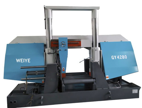 Scie à ruban - GY4280 - Zhejiang Weiye Sawing Machine Co., Ltd - horizontale / pour métaux / pour tuyaux