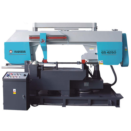 Scie à onglet - CE 500Hx950W GS4250 - Zhejiang Weiye Sawing Machine Co., Ltd - à ruban / horizontale / pour acier
