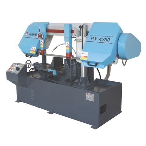 Scie à ruban - GY4230 - Zhejiang Weiye Sawing Machine Co., Ltd - horizontale / pour tuyaux / semi-automatique