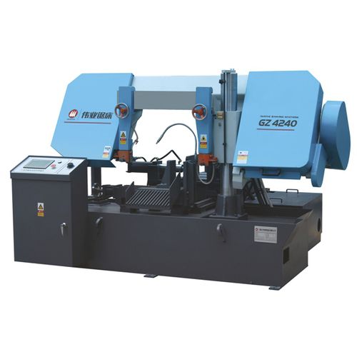 Scie à ruban - GZ4240 - Zhejiang Weiye Sawing Machine Co., Ltd - horizontale / pour tuyaux / totalement automatique