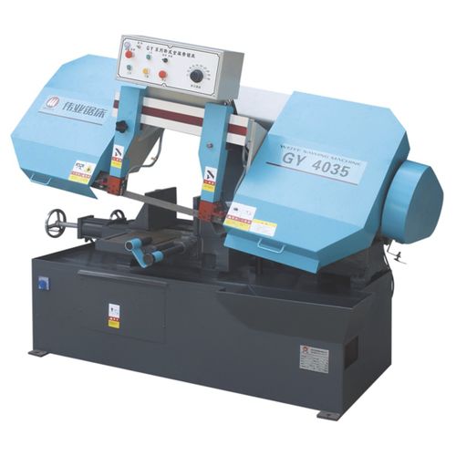Scie à ruban - GY4035 - Zhejiang Weiye Sawing Machine Co., Ltd - horizontale / pour tuyaux / semi-automatique