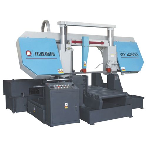 Scie à ruban - GY4260 - Zhejiang Weiye Sawing Machine Co., Ltd - horizontale / pour métaux / pour tuyaux