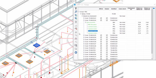Logiciel de calcul électrique - Lise BIM - BBS Conception - BIM / de réseau / pour câble