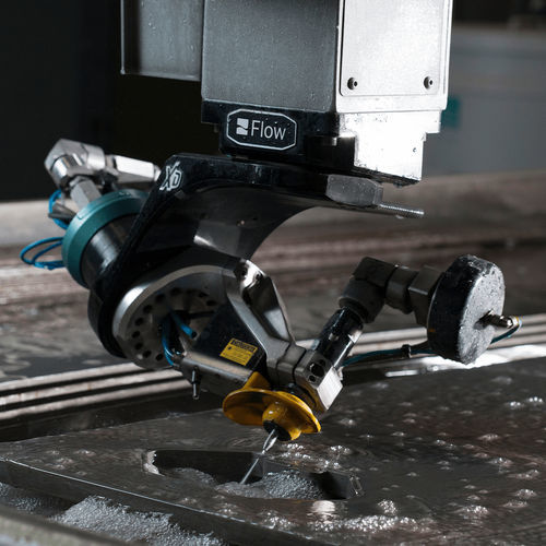 Tête de découpe au jet d'eau - Dynamic Waterjet® XD - Flow Europe GmbH - Flow Waterjet Europe - 3D