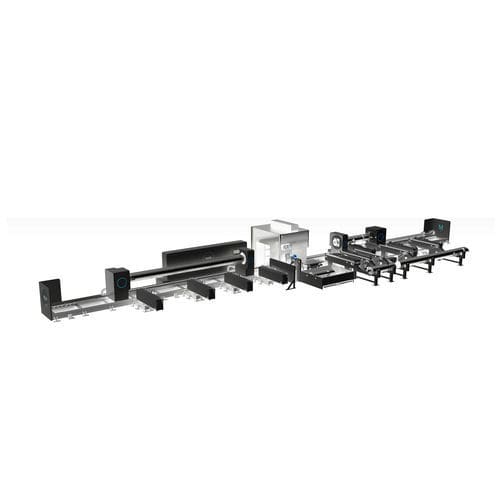 Machine de découpe laser à fibre - M5  - Jinan Bodor CNC machine CO.,LTD. - pour métal / de tubes / CNC