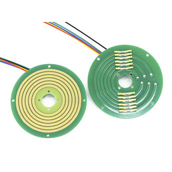 Collecteur tournant en or - P038 series - SenRing Electronics. - en cuivre / à balais multibrins / PCB