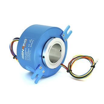 Collecteur tournant à axe creux - G038-12 Series - SenRing Electronics. - à haute vitesse / haute température