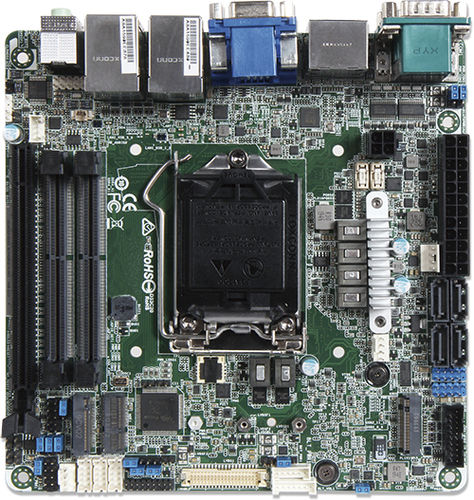 Ordinateur monocarte mini-ITX - WADE-8212-Q470E - PORTWELL - Intel® Celeron® / Intel® Pentium / Intel® Core™ i series