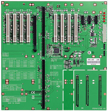 Fond de panier PICMG 1.3 - PBPE-13A8 - PORTWELL - PCI Express / PCI / 11-15 emplacements