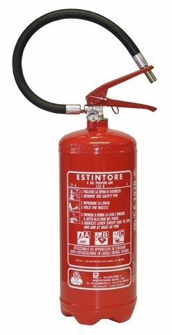 Extincteur à poudre - 4 kg, 21A-113B-C | EPP04014 - Pii Srl - portable
