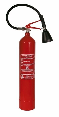 Extincteur à gaz (CO2) - 5 kg, 113B | CO20500M/EN3 - Pii Srl - portable