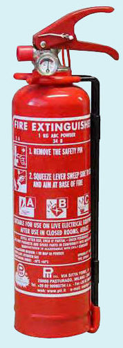 Extincteur à poudre - 1 kg, 5A-34B-C | EPP01013 - Pii Srl - portable