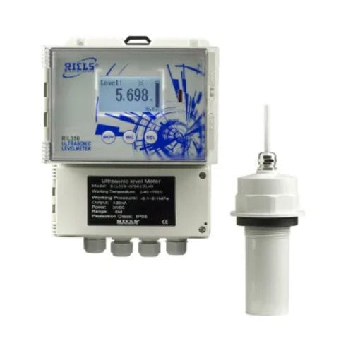 Transmetteur de niveau à ultrasons - RIL350 series - Riels Instruments - pour liquides / analogique / HART