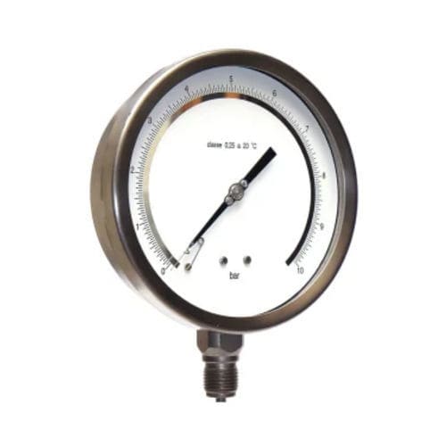 Manomètre relatif - RIB850 series - Riels Instruments - à cadran / fileté / G 1/2