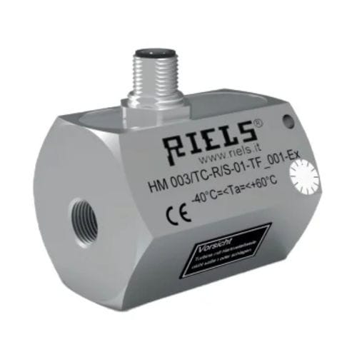Débitmètre à turbine - HM-TCR - Riels Instruments - volumique / pour liquides / en ligne