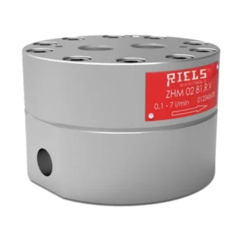 Débitmètre à pignons ovales - ZHM-ML - Riels Instruments - à engrenage / volumique / pour carburant